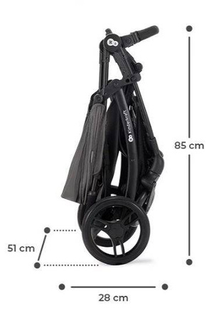 Kinderkraft Askoy Wózek Spacerowy Black