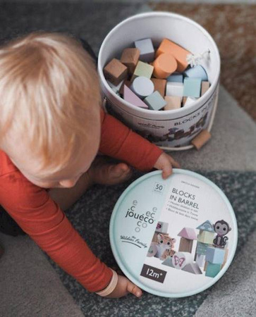 The Wildies Drewniane Klocki W Wiaderku Family