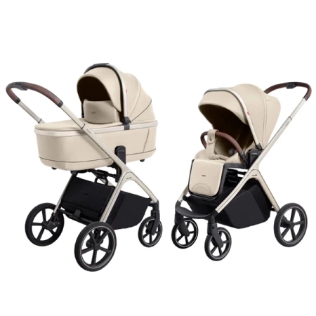 Carrello Vector CRL-6550 Wózek Głęboko-Spacerowy Seashell Beige