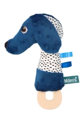 Hencz Toys Jamiś piszczek z gryzakiem granatowy