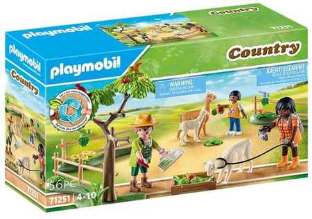 Playmobil Country Wędrówka z Alpakami 71251  