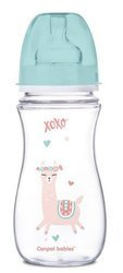 Canpol Babies EasyStart Exotic Animals Butelka Szerokootworowa Antykolkowa 300ml 35/222_gre Zielony