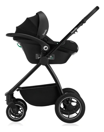 Lionelo Meril Wózek Głęboko-Spacerowy 3w1 Grey Stone