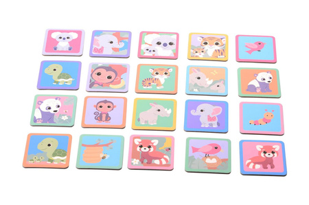 Joueco The wildies Family Gra pamięciowa MEMO