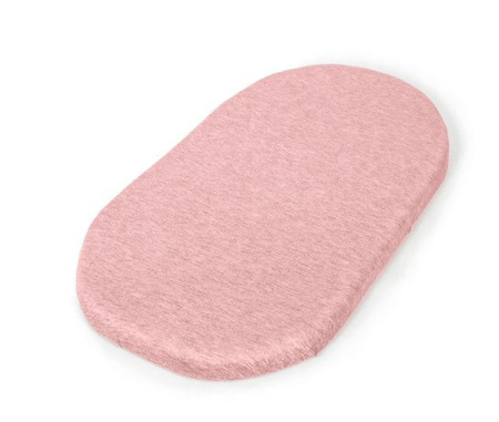 Ceba Prześcieradło do gondoli (73-80x30-37) 2 szt. Dark Grey + Pink