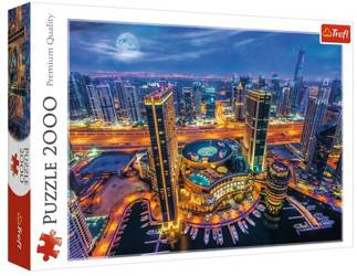 Trefl Światła Dubaju Puzzle 2000 Elementów