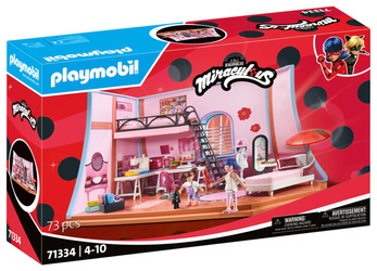 Playmobil Miraculous Miraculum Poddasze Marinette 71334