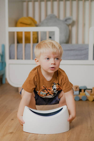 Tega Teggi Nocnik Ergonomiczny Granatowy/Biały