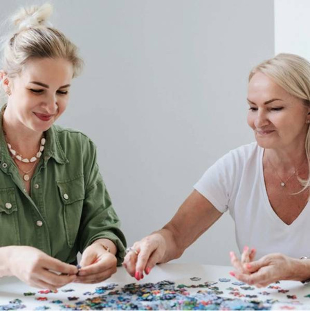 Trefl Jezioro Oeschinen Alpy Szwajcaria Puzzle 1500 Elementów