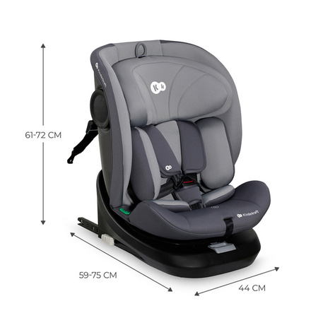 Kinderkraft I-Grow I-size Fotelik Samochodowy 0-36 kg Grey