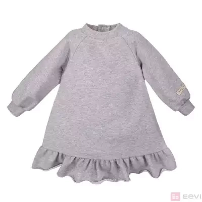 Ewa Klucze Sukienka/Bluza Simply Comfy roz.86 Szary Melanż