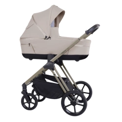 Espiro Miloo 2025 Wózek Głęboko-Spacerowy 219 White Pearl