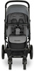 Easywalker Harvey 3 Wózek Spacerowy Fossil Grey (zawiera stelaż, siedzisko z budką i pałąkiem z ekoskóry)