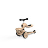Scootandride Highwaykick 1 Lifestyle 2w1 Jeżdzik i Hulajnoga Trójkołowa z Zamykanym Schowkiem 1-5 lat Leopard