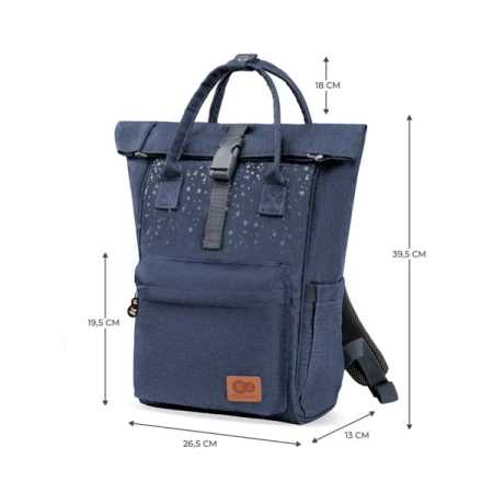Kinderkraft Moonpack  Plecak Confetti Denim