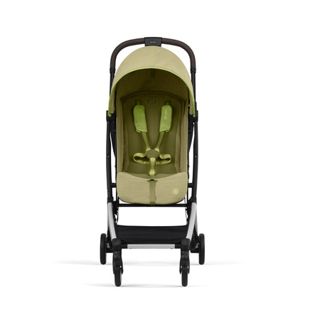 Cybex Orfeo Wózek Spacerowy Rama Srebrna Nature Green + Pałąk