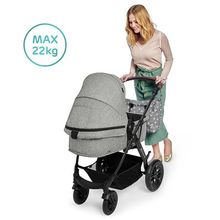 Kinderkraft XMOOV Wózek wielofunkcyjny 3w1 Black