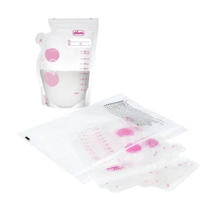 Chicco Torebki Do Przechowywania Mleka 30 szt
