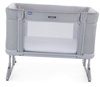 Chicco Next2Me Forever Łóżeczko Dostawne 3w1 do 22kg Moon Grey + Prześcieradło 2szt Pink Pois