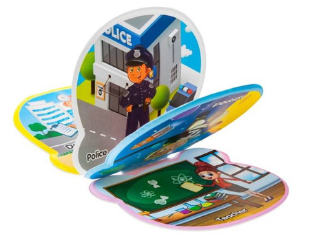 Bocioland Miękka Książeczka Edukacyjna z Piszczkiem Zawody BL014