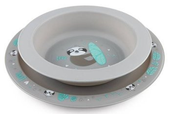 Canpol Babies Zestaw Naczyń Exotic Animals 56/523 Grey