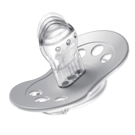 Lovi Dynamiczny Smoczek Uspokajający 18m+ Silikonowy 2szt. 22/875 Botanic Boy