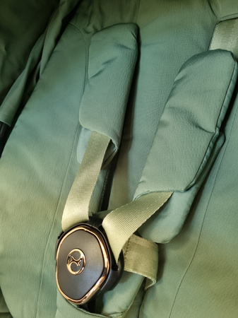 [OUTLET] Cybex Priam 4.0 Wózek Głęboko-Spacerowy Rama Rose Gold Leaf Green 
