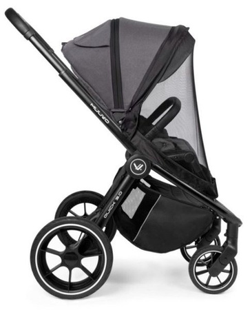Muuvo Quick 3.0 Wózek Głęboko-Spacerowy Pure Pink + Cybex Aton B2 i-Size Fotelik Samochodowy