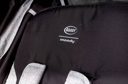 4Baby Moody XXII Wózek Spacerowy 2023 Light Grey
