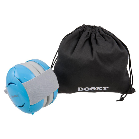 Dooky Baby Earmuff Słuchawki Ochronne Wygłuszające Blue 0-3 lat