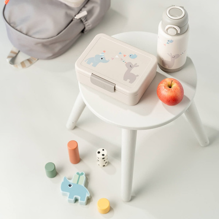 Done by Deer Lunchbox Dla Dziecka z Podziałką Celebration Sand