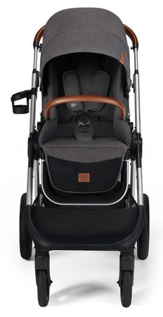 Kinderkraft Everyday Wózek Wielofunkcyjny 2w1 Dark Grey