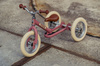 Trybike Pierwszy Rowerek Trójkołowy Dziecięcy Biegowy 2w1 Matowy Różowy