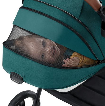 Kinderkraft Evolution Wózek Spacerowy + Cocoon  Platinum Grey