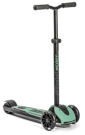 Scootandride Highwaykick 5 LED Hulajnoga Składana Ze Świecącymi Kółkami 5+  Forest
