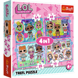 Trefl Puzzle Poznaj Laleczki