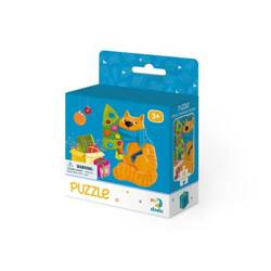 Dodo Toys Puzzle 16 El Kocie Boże Narodzenie