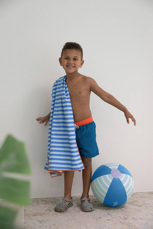 QUUT Dwustronny ręcznik plażowy PlayTowels L (180 x 100cm) Road