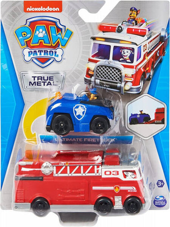 Spin Master Psi Patrol Wóz Strażack + Pojazd Chase`a
