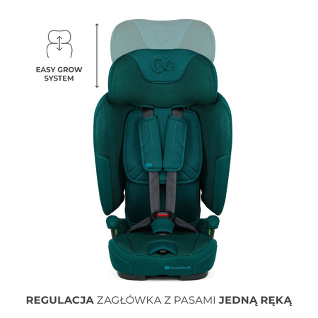 Kinderkraft FIX2GO Fotelik Samochodowy 9-36 kg Zielony