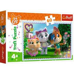 Trefl Puzzle 60 Elementów Zabawy w Gronie Przyjaciół