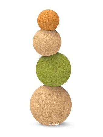 Elou Ekologiczne Klocki Korkowe - Kule 2L+