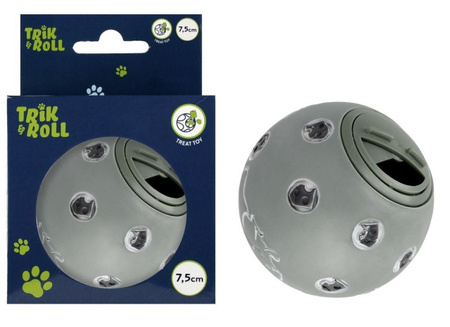 Trik&Roll Piłka na Przysmaki 7,5cm Szara