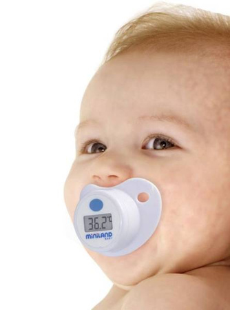 Miniland Zestaw 3 Termometrów Termometr Flexi + Termometr Do Kąpieli + Termometr Smoczek