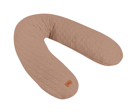 Beaba Ergonomiczna poduszka rogal dla kobiet w ciąży i karmiących Big Flopsy ™ Fleur de coton Cacao