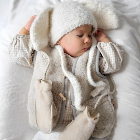 Zaffiro Kamizelka Wełniana Nevada 134/140 Beige