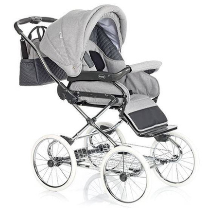 Roan Wózek Marita Prestige Głęboko-Spacerowy 2w1 P230 / Pompowane 12"