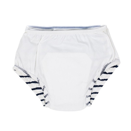 Lassig Kostium do pływania jednocześciowy z wkładką chłonną Sailor navy UV 50+