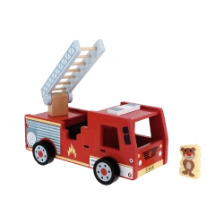 Trefl  Zabawka drewniana Fire truck