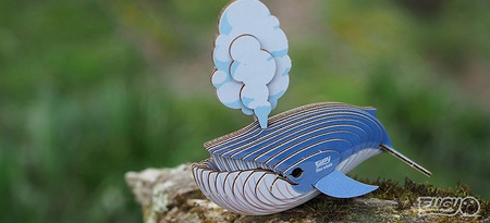 Eugy Eko 3D Układanka Płetwal Błękitny